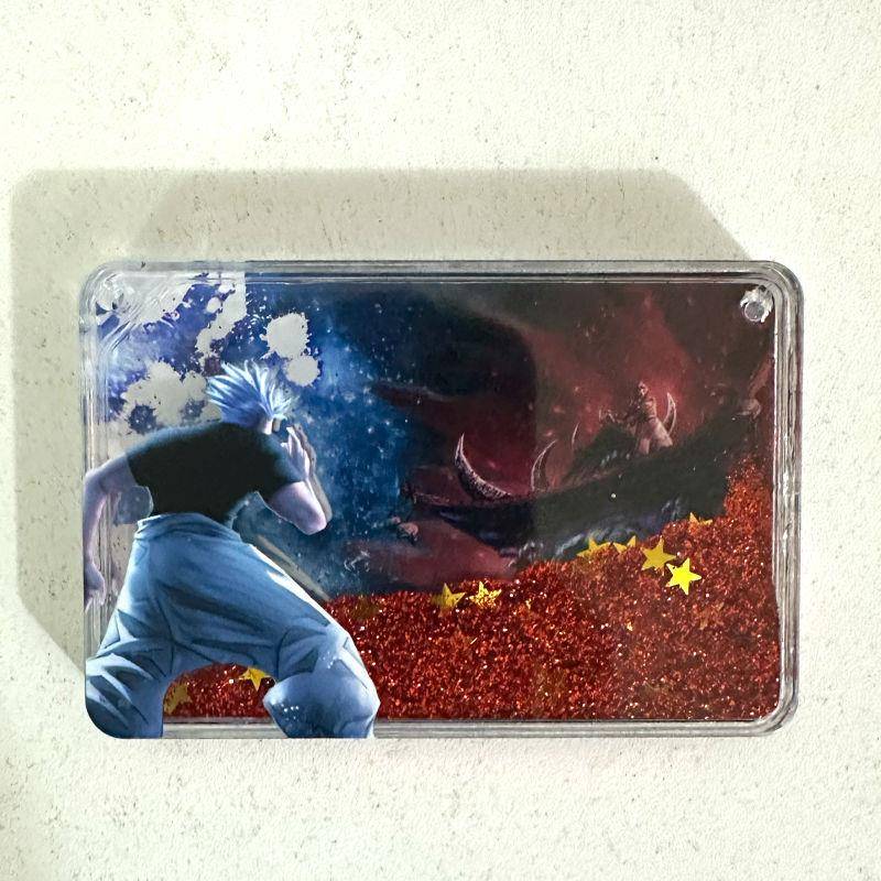 咒术回周边五条悟V宿S傩流沙麻将亚克力砖流战麻日系摆挂件饰立牌