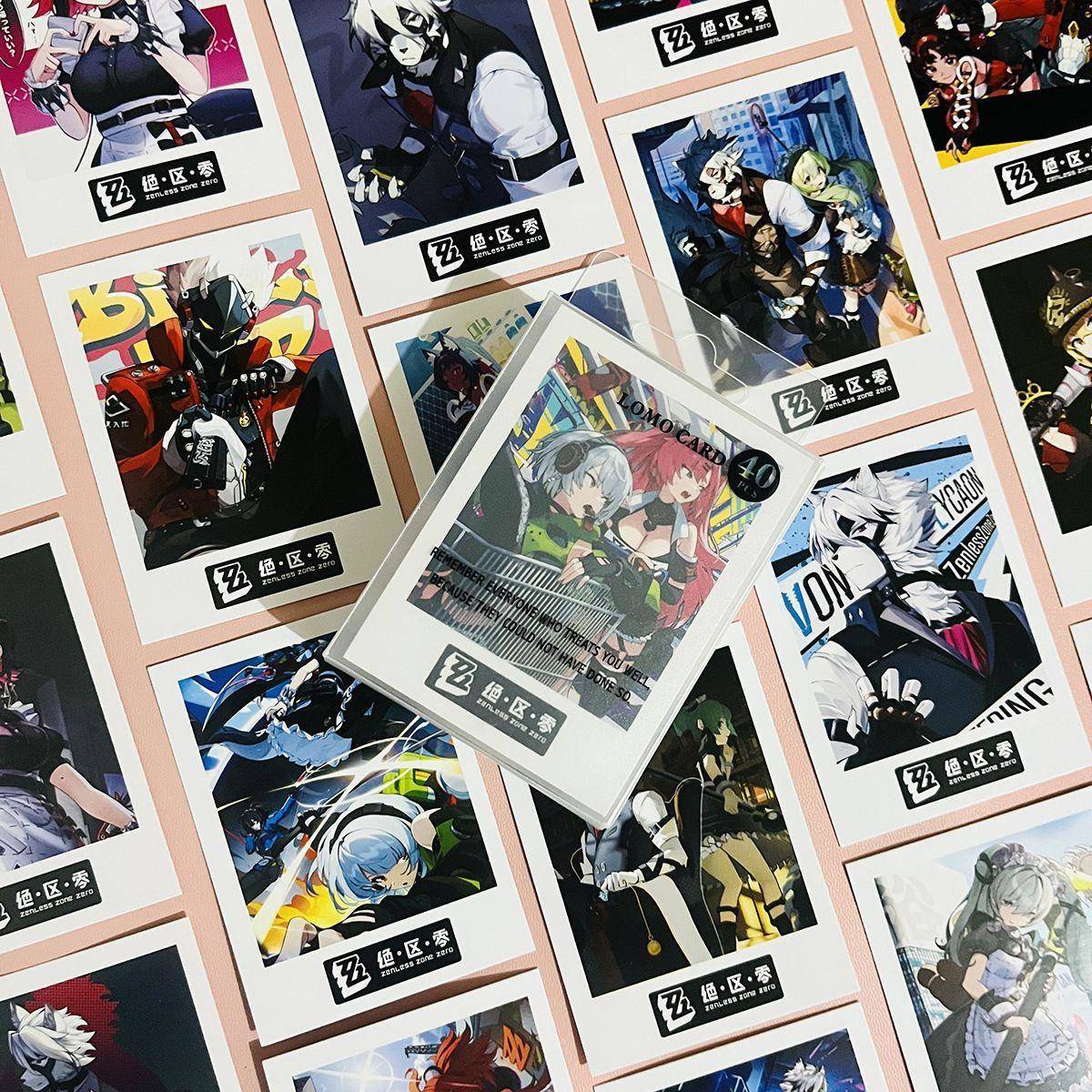 绝区零lomo卡 哲玲星见雅苍角二次元动漫周边高清留言小卡片贺卡