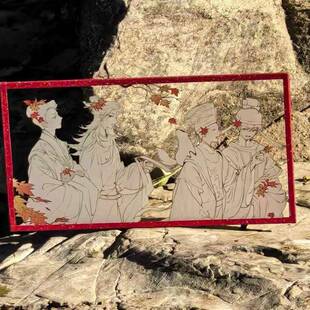 历史同人周边制品北宋DIY西湖元白压克力透卡学生拍张打卡高颜值