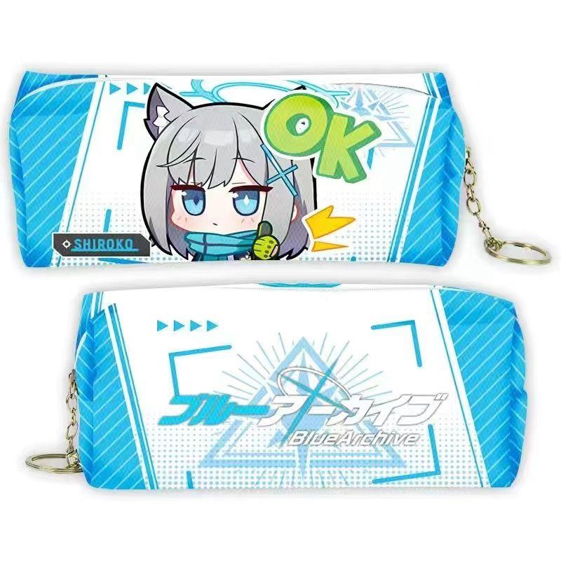 蔚蓝档案周边笔袋动漫砂狼白子星野初中小学生开学文具盒铅笔袋