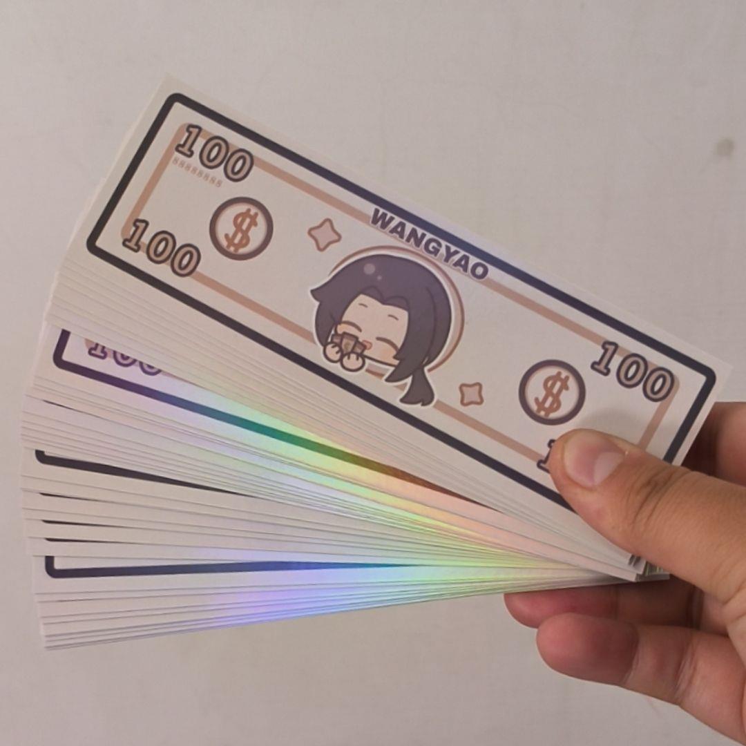 漫展无料黑塔利亚王耀小卡贴纸周边礼物学生动漫自制画师授权同人