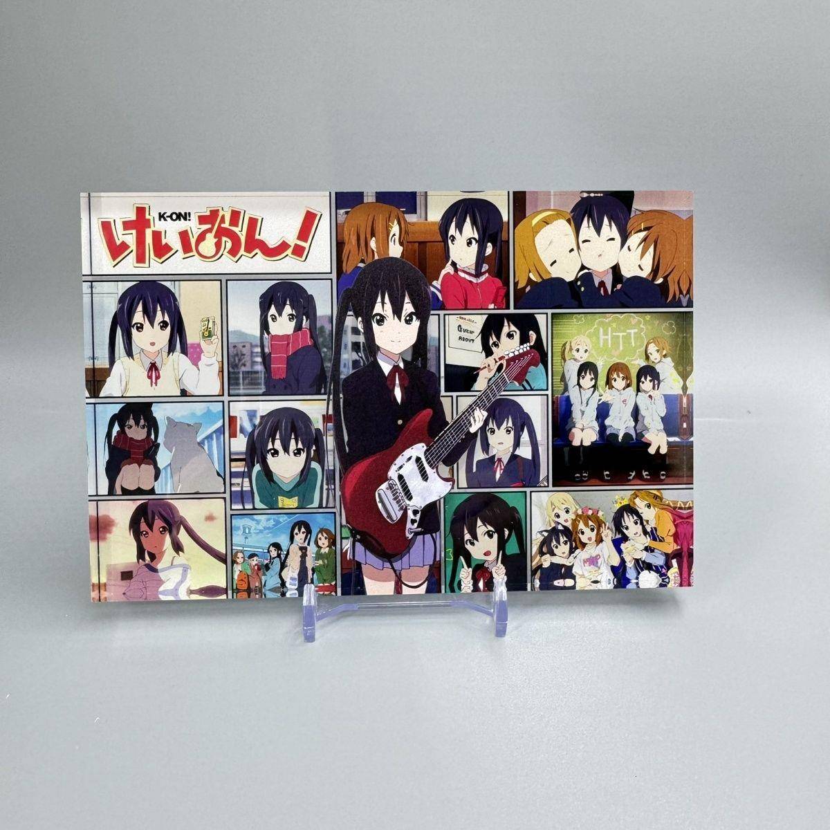 轻音少女中野梓亚克力生日砖动漫卡通二次元谷子立牌周边礼物