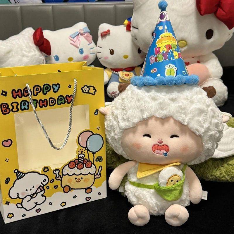懒羊羊公仔喜洋洋美羊羊公仔毛绒玩具懒羊羊玩偶生日礼物儿童礼物