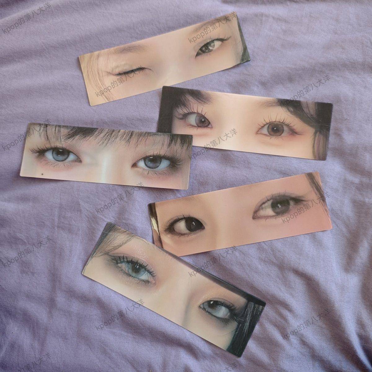 新款gidle眼睛条光栅卡宋雨琦3d变幻卡娃赵美延田小娟米妮叶舒华