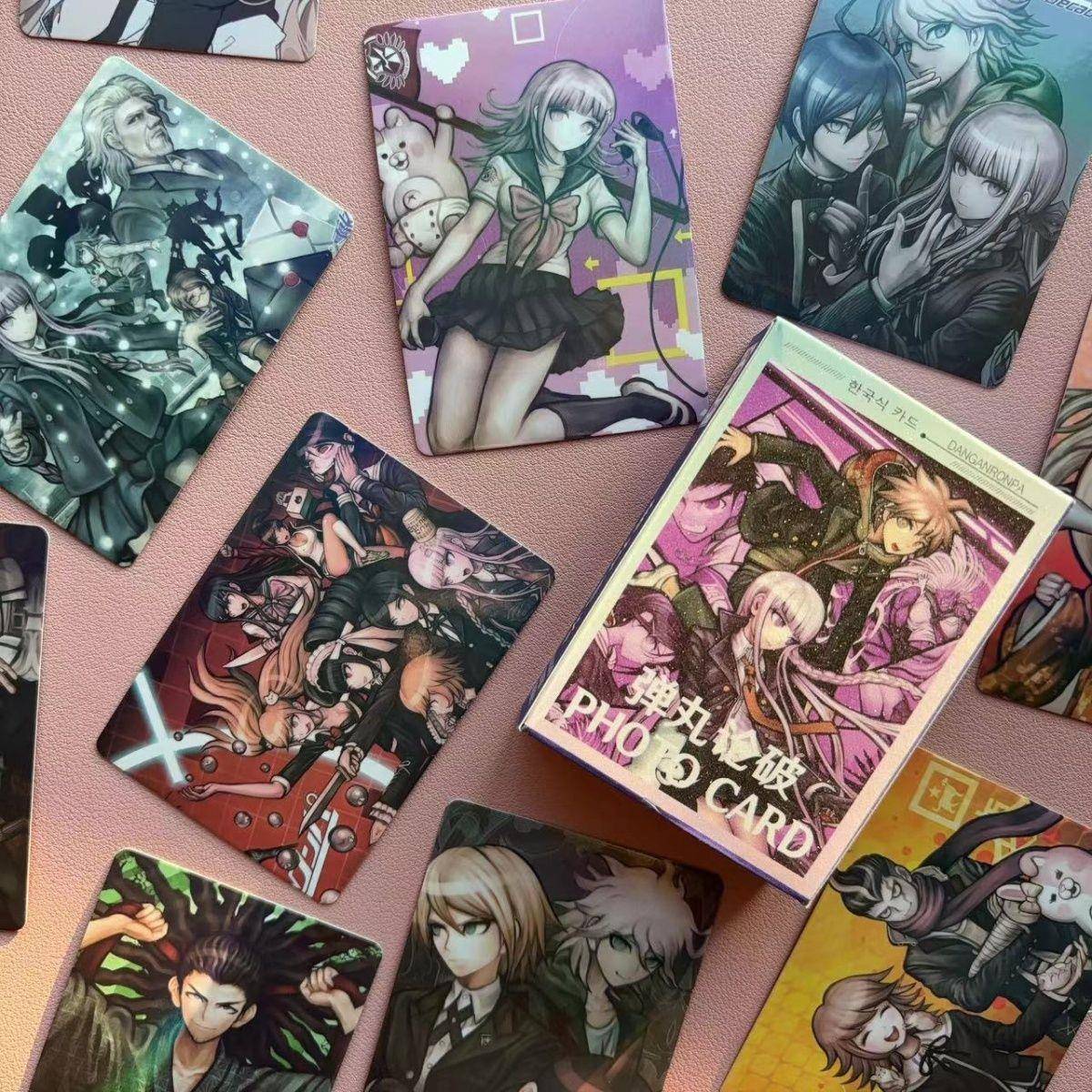 弹丸论破镭射小卡狛枝凪斗日向创王周边大三寸圆角LOMO卡明信片