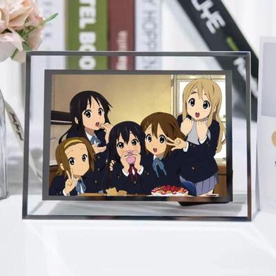 轻音少女二次元平泽唯秋山澪中野梓高清定制图片桌面摆台生日礼物