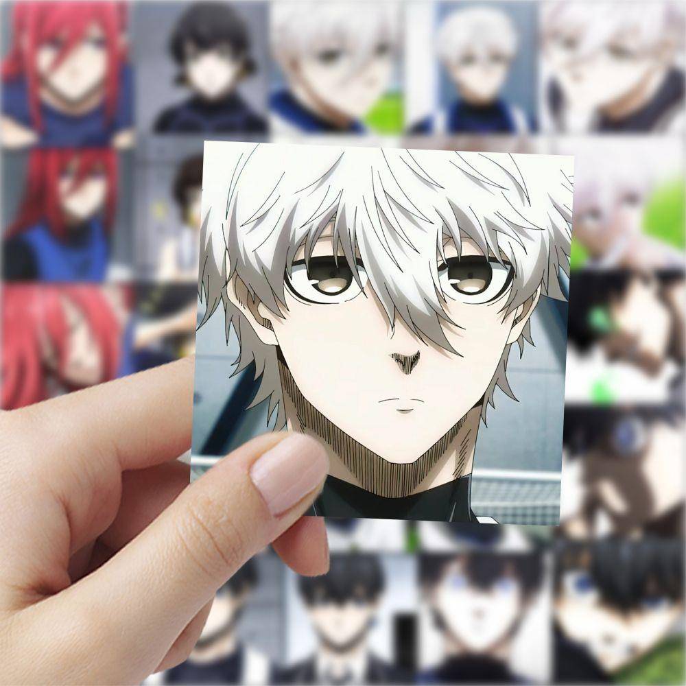 118张蓝色监狱贴纸洁一生蜂楽廻ins高颜值周边笔记本手账装饰贴画