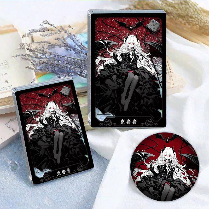 终结炽天使克鲁鲁流沙麻将咕卡吧唧徽章摆件立牌学生咕卡砖