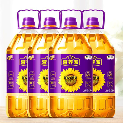 福临门营养家5L黄金小黑葵食用油