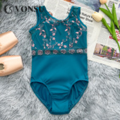 梵舒儿童芭蕾舞练功服高端刺绣舞蹈跳舞服装 体操服形体服芭蕾体服