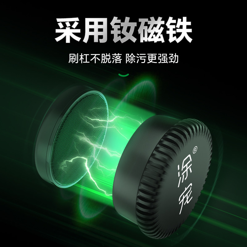 小鱼缸刷强磁力k刷玻璃擦清理刷子擦清洗鱼缸清洁用具清洗神器