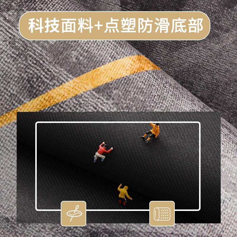 入户门地垫耐脏免洗玄关地毯家用高端G简约进门垫子耐磨吸尘脚垫x