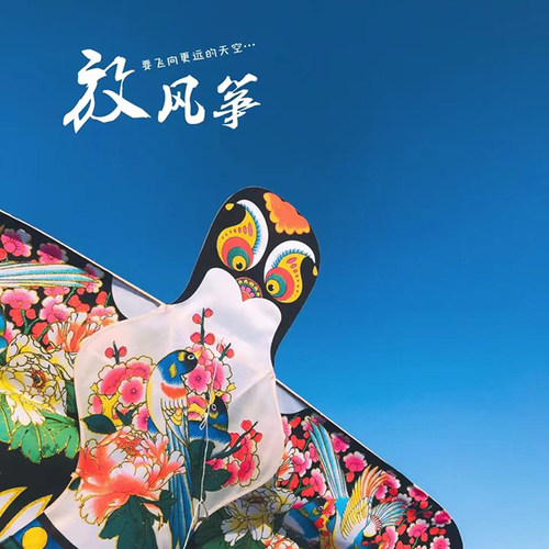 正宗潍坊风筝纸鸢燕子传统手工高档沙燕礼盒微风易U飞成人儿童古