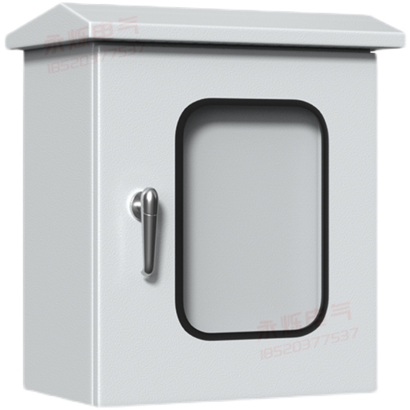 户室外双层门防水防雨配电箱 1.2mm加厚型出口Q仪表监控布线弱电