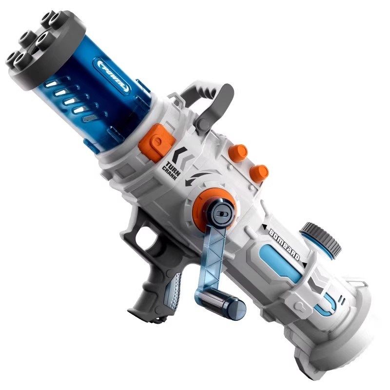 新款手摇加特林水枪机p械连发旋转男孩玩具打泼水仗泳池大容量喷,玩具/童车/益智/积木/模型,水枪,淘宝优惠券,粉丝福利购,淘宝优惠卷