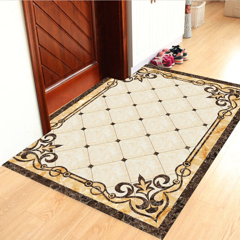 免洗可擦双层环保水晶板入户门地垫家用玄关门Q垫电梯垫可裁剪定