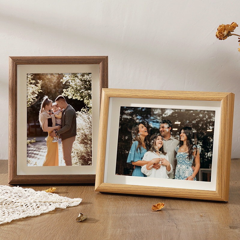 全家福相框摆台洗照片做成婚纱照桌面小画框7寸8寸10X寸相片加冲