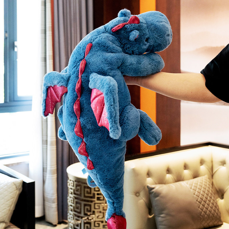 可爱小飞龙毛绒玩具恐龙公仔玩偶睡觉抱枕床N上布娃娃女孩生日礼