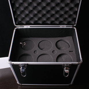 包邮 高脚红酒j杯箱子车载外带便携收纳6支装皮制醒酒器盒子酒瓶