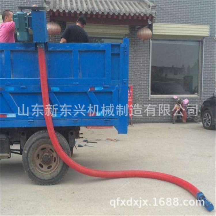 现货软管蛟龙输送机 小型车载吸粮机 稻谷装车抽粮机