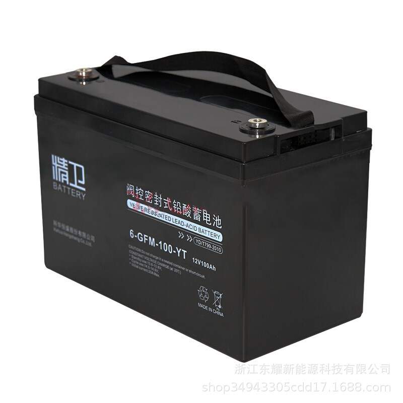 科华精卫蓄电池6-GFM100YT铅酸免维12v100ah直流屏UPSEPS备用电源