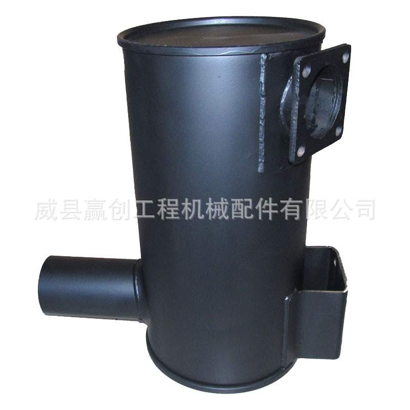 龙工50铲车配件消声器 铲车消声器排气管