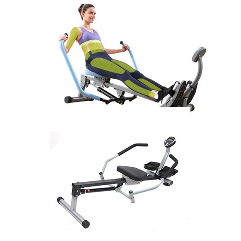 划船机家用健身训练器材液压可折叠双桨小型划艇ROWINGMACHINE