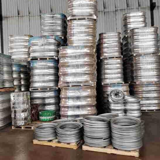 9.0x22.5铝镁合金锻造汽车客车大货车轮毂钢圈减轻整车重量