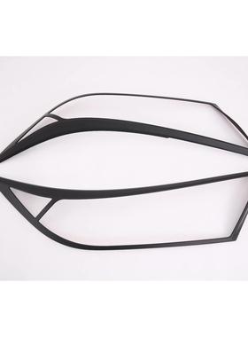 适用于19RAV4探险版系列改装专用大灯罩RAV4装饰贴ABS材质