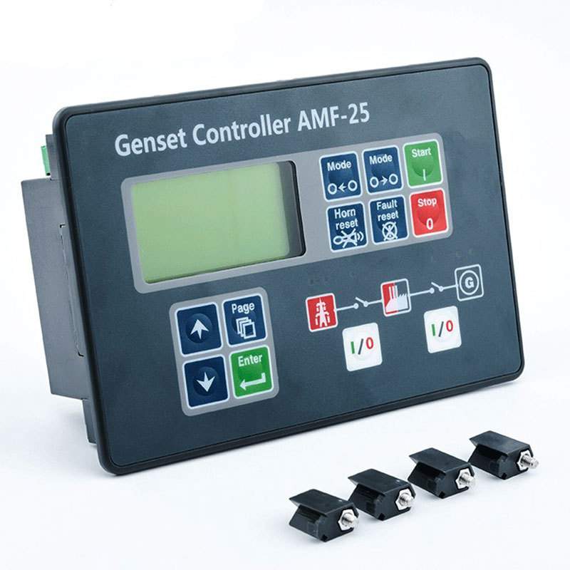 供应AMF25柴油发电机液晶显示器控制屏替代 AMF20控制屏COMAP