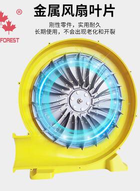 供应370W-570W充气跳床蹦床城堡出口鼓风机UL/CE/GS/UKCA/SA