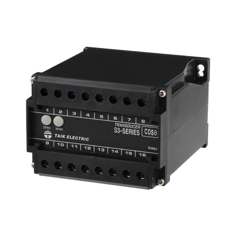 TAIK台技 S3-PD-1-505A4B功率因数变送器 多规格单相变送器