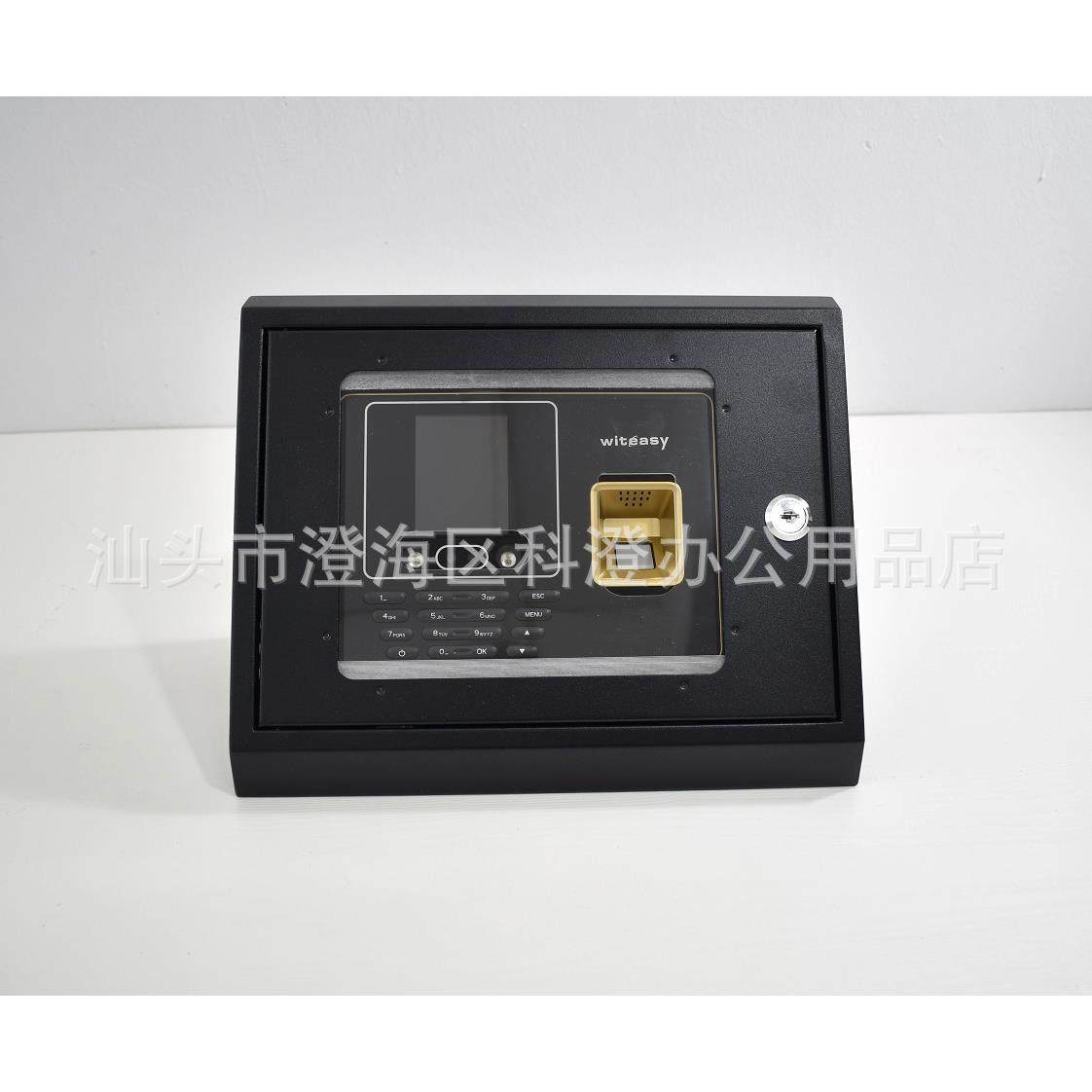 人脸及指纹考勤机斜面保护盒适用于睿者易通F30