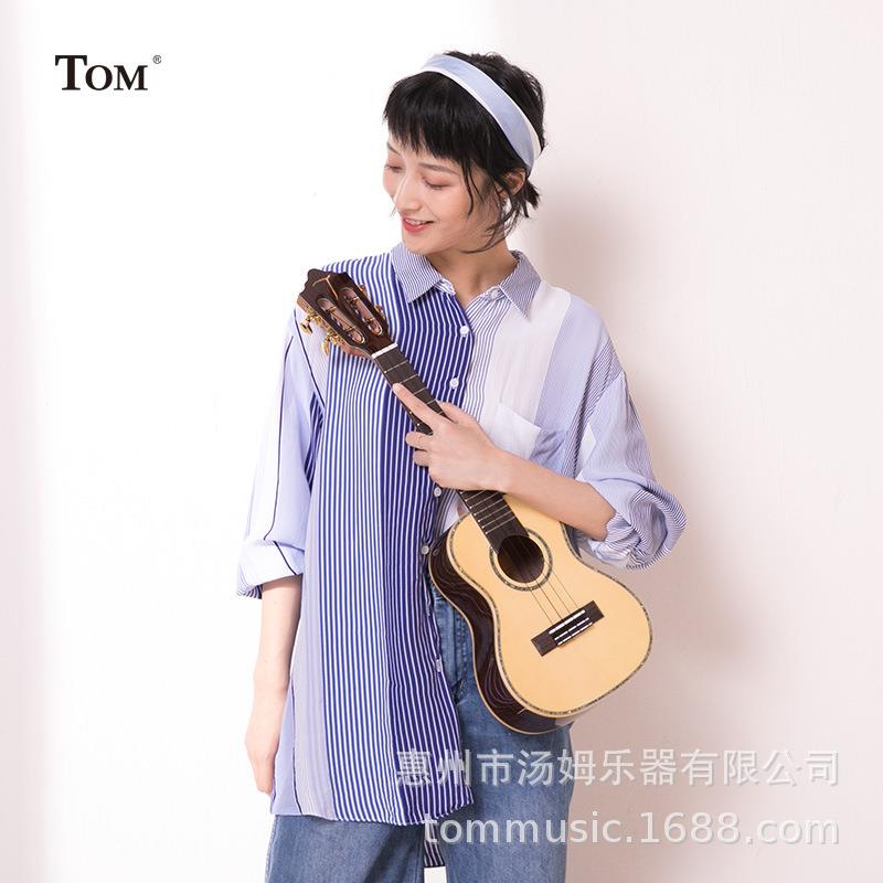 TOMTUC680M尤克里里单板ukulele小吉他进阶乌克丽丽成人女23寸