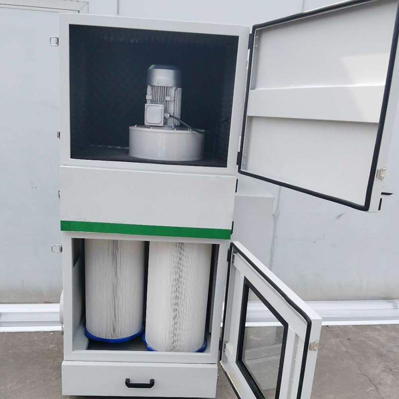 单机脉冲除尘器布袋工业设备滤筒移动式打磨抛光集尘器粉尘收集器