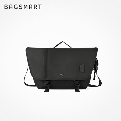 【品牌奥莱】bagsmart斜挎包男士潮牌邮差包女运动单肩包男生挎包