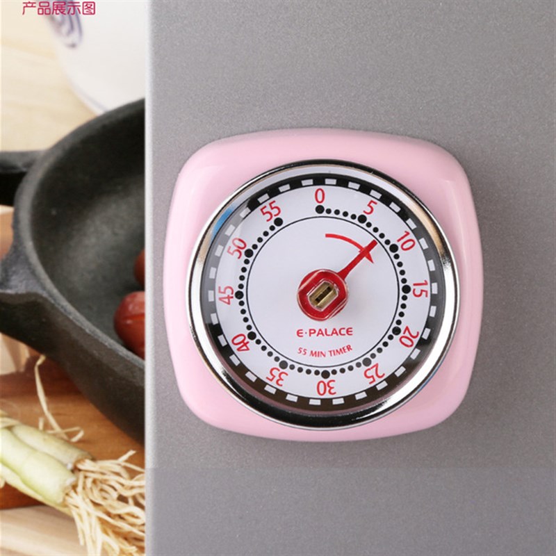 厨房计时器机械提醒器学生时间管理F定时器番茄钟烘焙家用倒计闹