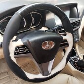 用于真东南AVDX3579牛菱悦致仕翼舞方向盘把套手缝真皮