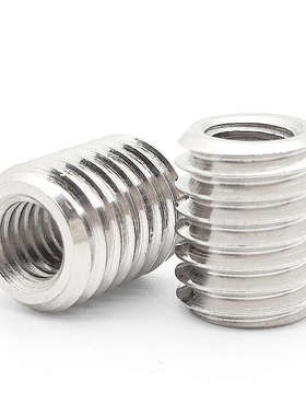 非标螺丝定做内外M自攻螺纹8螺套转换3010M64MM螺母牙12不锈钢M4