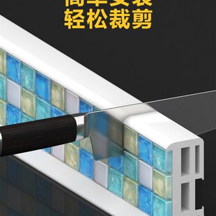 硅胶可弯曲挡水条浴n室磁性防水条卫生间阻水淋浴房隔水自粘地面