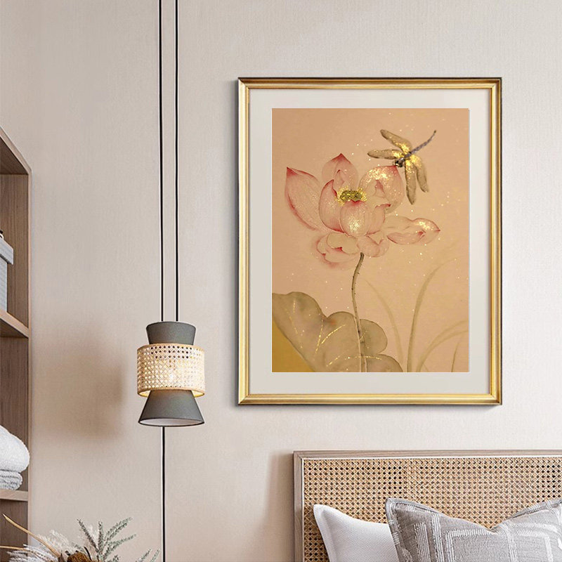 荷花十字绣2024年新款线绣客厅手工刺绣卧室餐厅简单小件适合新手,居家布艺,十字绣套件,淘宝优惠券,粉丝福利购,淘宝优惠卷