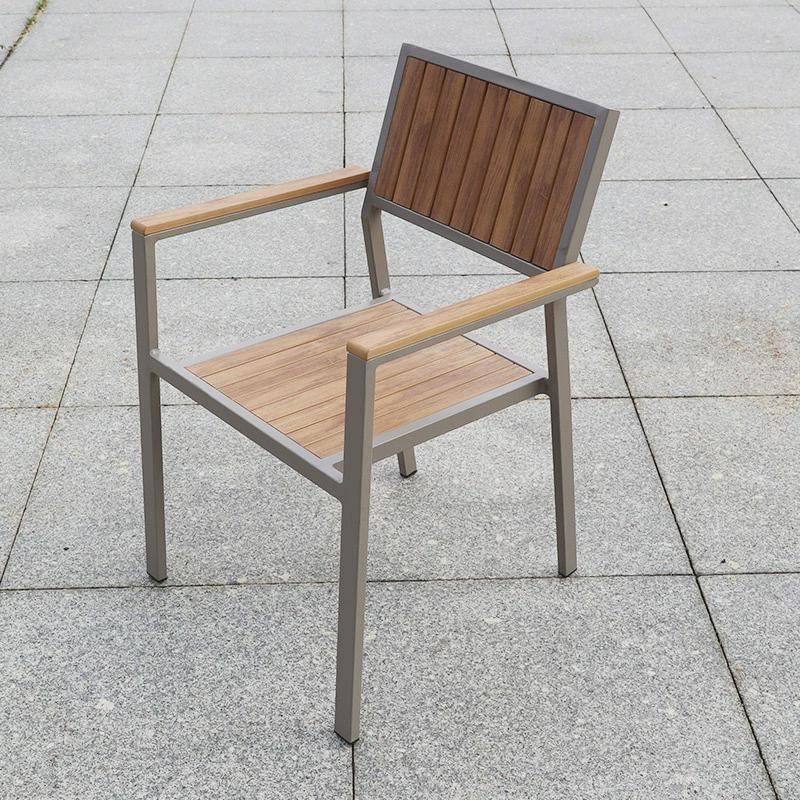 户外柚木家具g藤编花园实木桌椅庭院户外塑木桌椅室外露台休闲桌