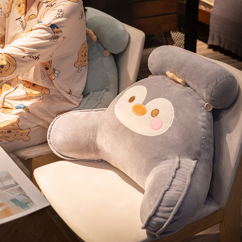 办公室座椅靠枕腰靠腰垫久坐靠垫腰枕靠背垫椅Q子护腰沙发孕妇抱