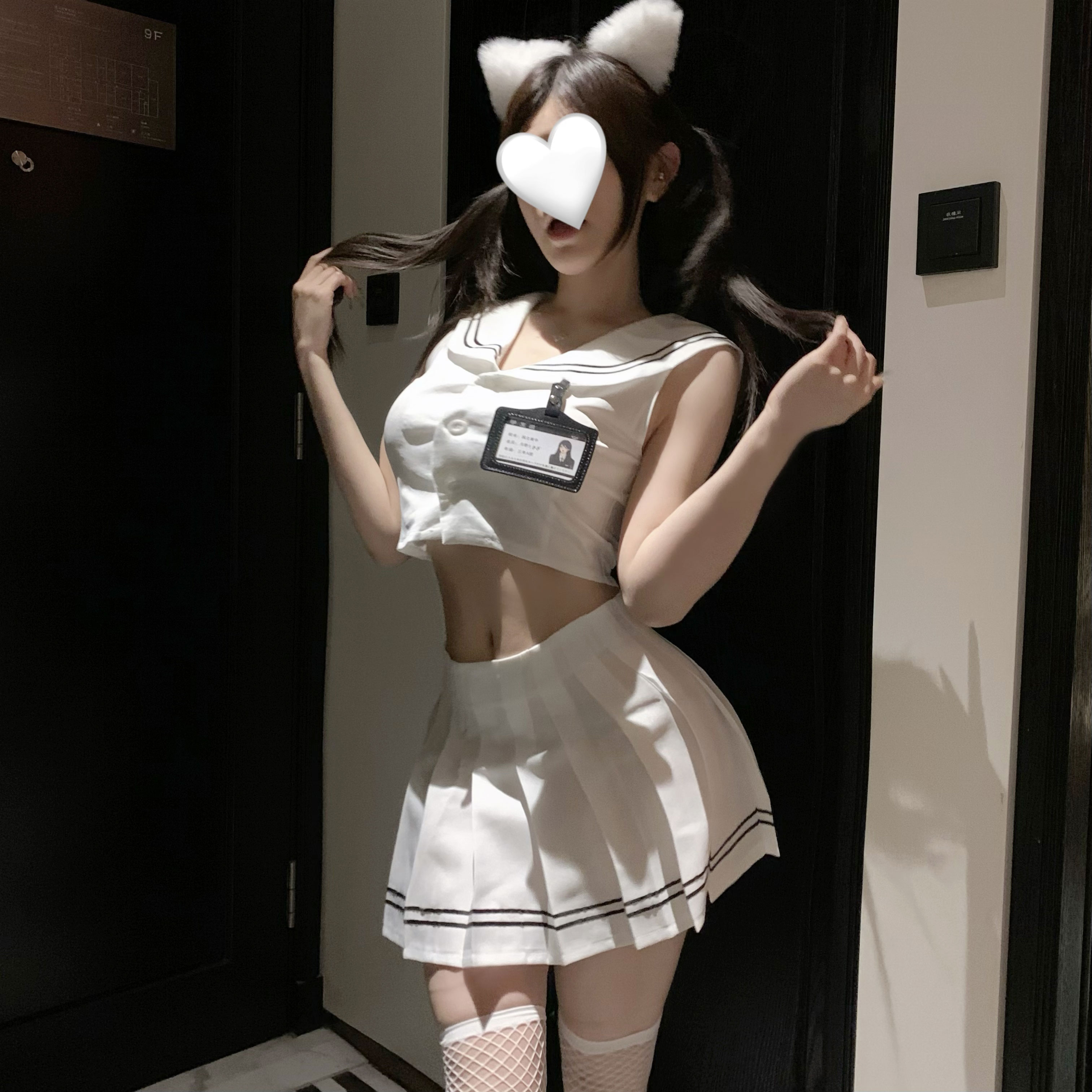 性感水手服小个子夏季纯欲穿搭