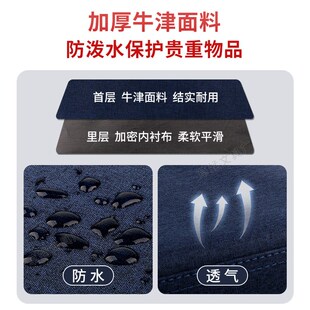 定制手提文件袋商务牛津帆布会议收纳公文包资料男拉链防水大容量