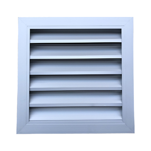 铝合金外墙防雨百叶防水外墙通风口空调机外罩出风口室外百叶窗