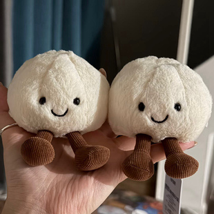 趣味水蜜桃子蛋糕马卡龙玩偶棉花糖花生猴子剑龙公仔小熊帽子围巾