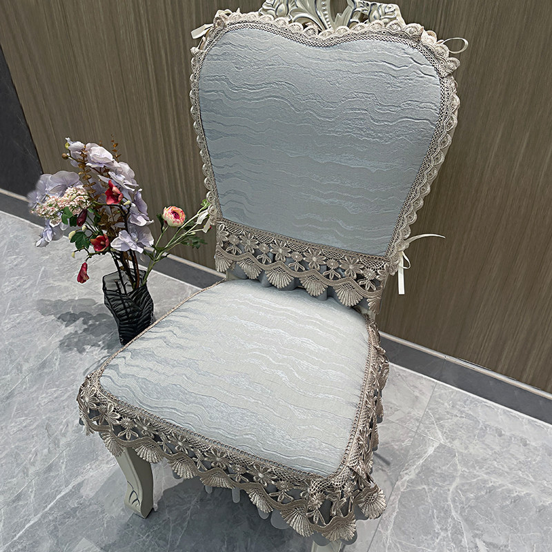 欧式餐桌椅垫凳子椅子坐垫四季通用套罩布艺奢华防滑高档家用定做