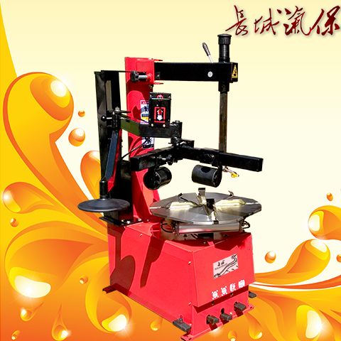 扒胎机双压轮中心定位24英寸气动辅助臂轮胎拆装机CC-760C