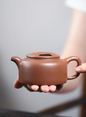 兴紫砂牛102131牛盖莲子泡壶壶茶原矿紫砂降坡泥茶具厂宜家